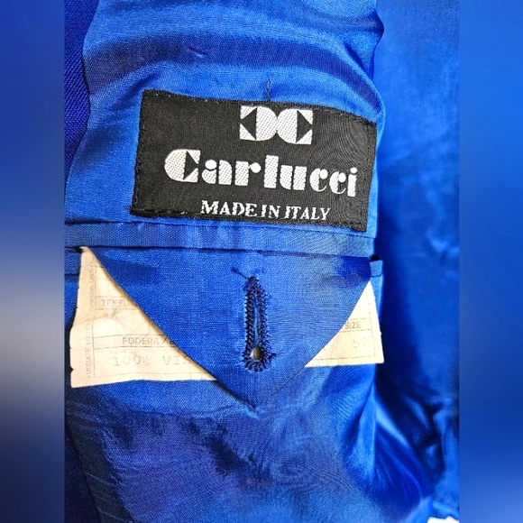 Carlucci Men's 42 long sport coat - Picture 2 of 3